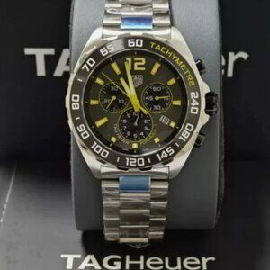 TAG Heuer Formula 1 Quartz Chronograph 43mm Grey Men's Watch CAZ101AG.BA0842